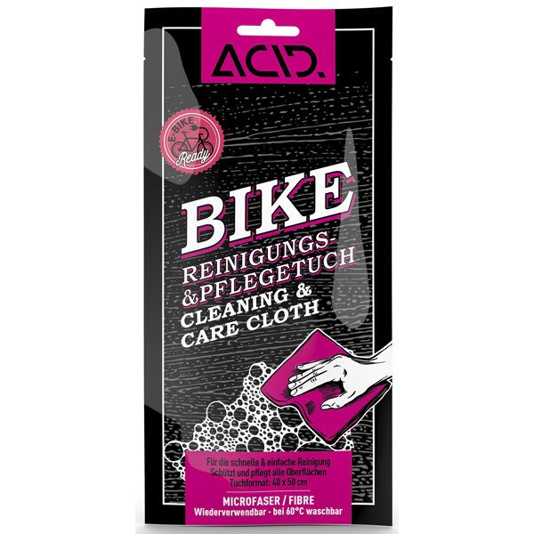 acid bike cleaning & care cloth - manutenzione bici multicolor