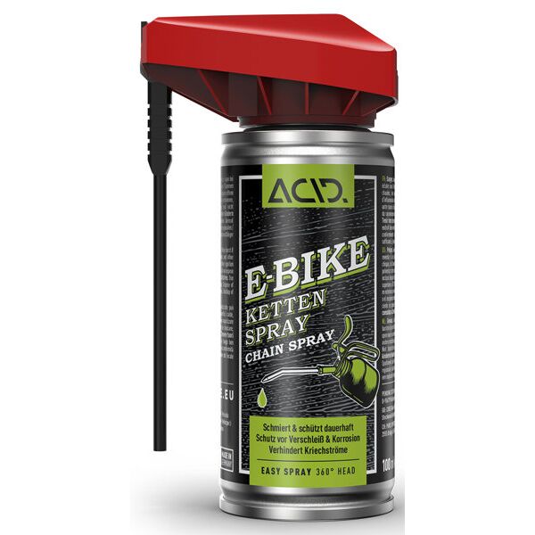 acid e-bike chain spray 100 ml - manutenzione bici multicolor 100 ml