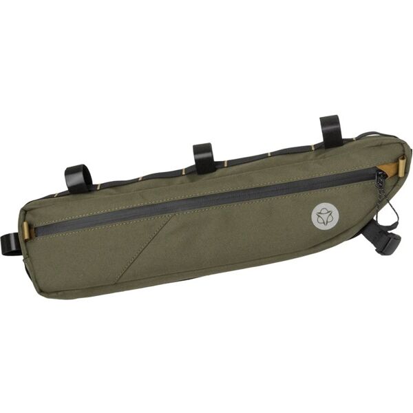 agu tube venture s - borsa da telaio dark green