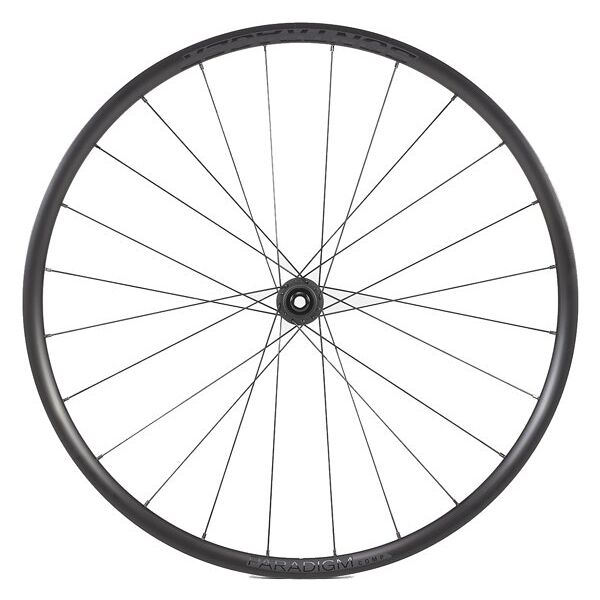 bontrager front paradigm disc 12t - ruota bici da corsa black