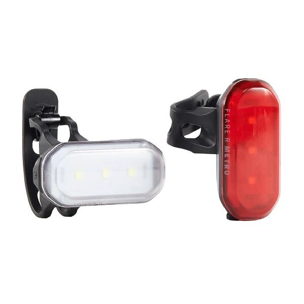 bontrager ion 50 r - flare r metro - set di luci red/white