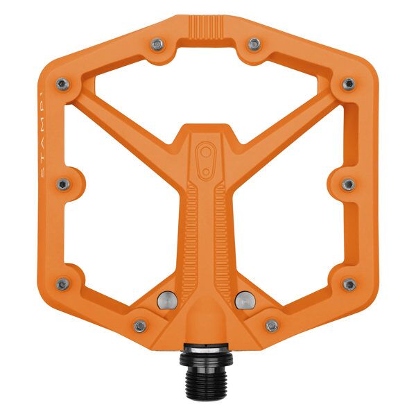 crankbrothers stamp 1 gen 2 large - pedale flat orange