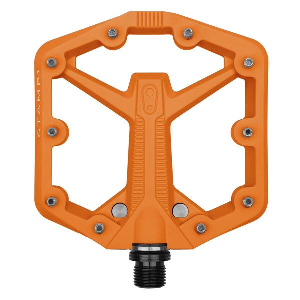 crankbrothers stamp 1 gen 2 small - pedale flat orange