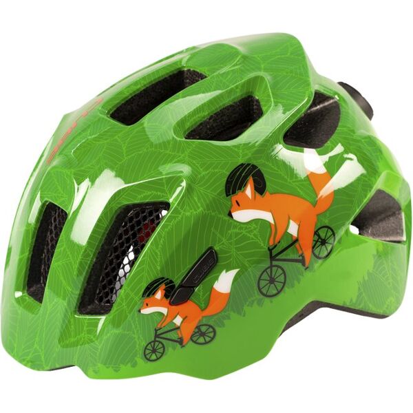 cube fink - casco bici - bambino green xxs (44-49 cm)