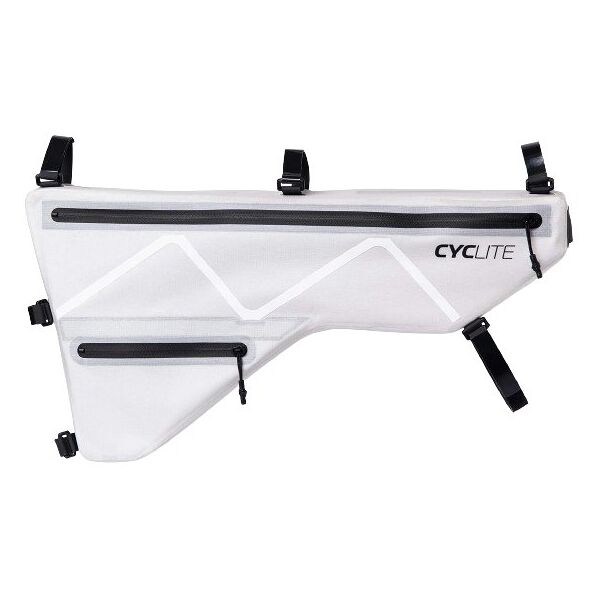 cyclite frame bag large/01 - borsa telaio light grey