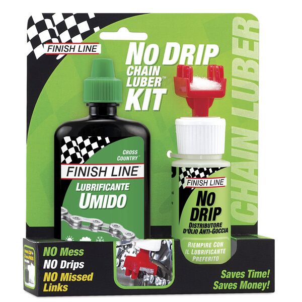 finish line chain luber kit - manutenzione bici green