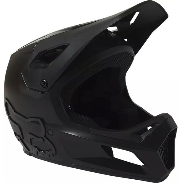 fox rampage youth - casco mtb - bambino black l