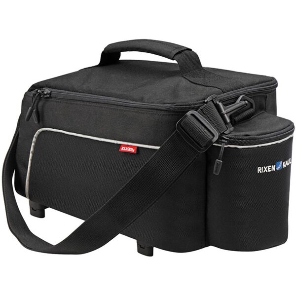 klickfix rackpack light - borsa bici per portapacchi black