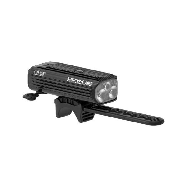 lezyne mega drive 1800i - luce anteriore black