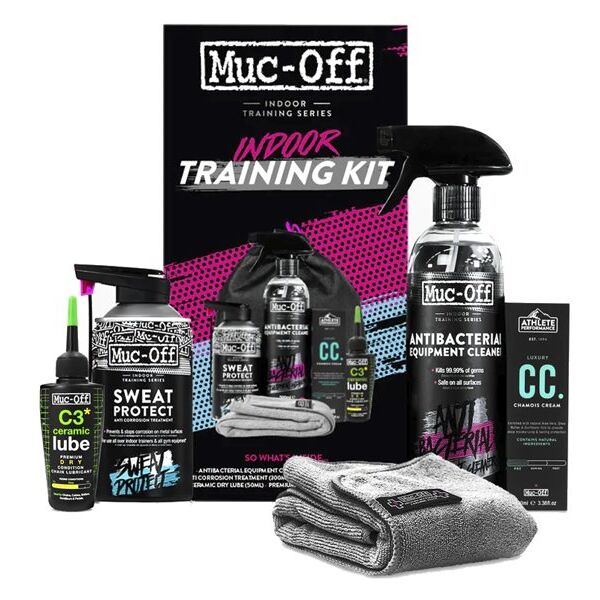 muc-off indoor training kit - kit per allenamento indoor black