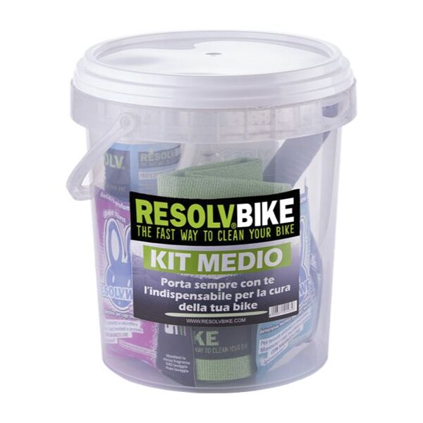 resolvbike starter kit medium - manutenzione bici white