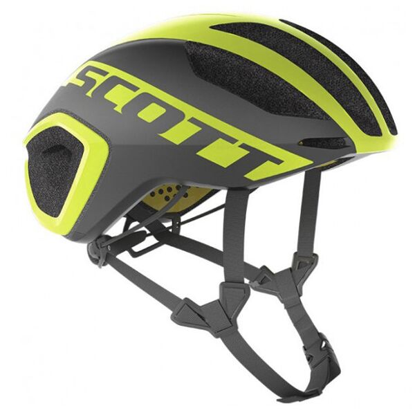 scott cadence plus - casco bici yellow/grey s (51-55 cm)
