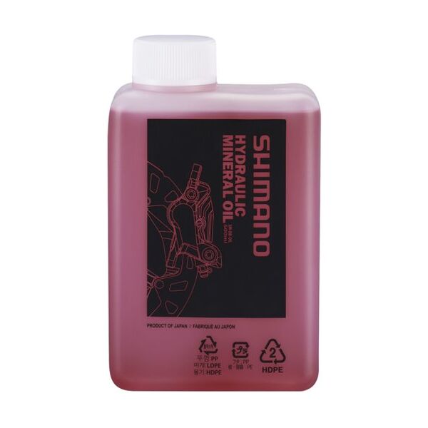 shimano olio minerale per freni a disco - manutenzione bici pink