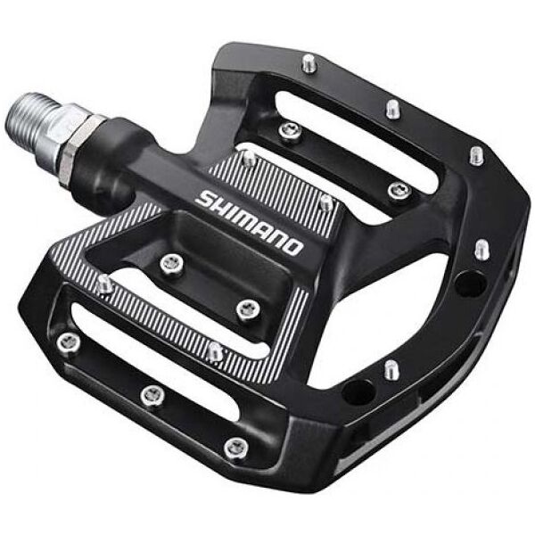 shimano gr500 - pedali bici flat black