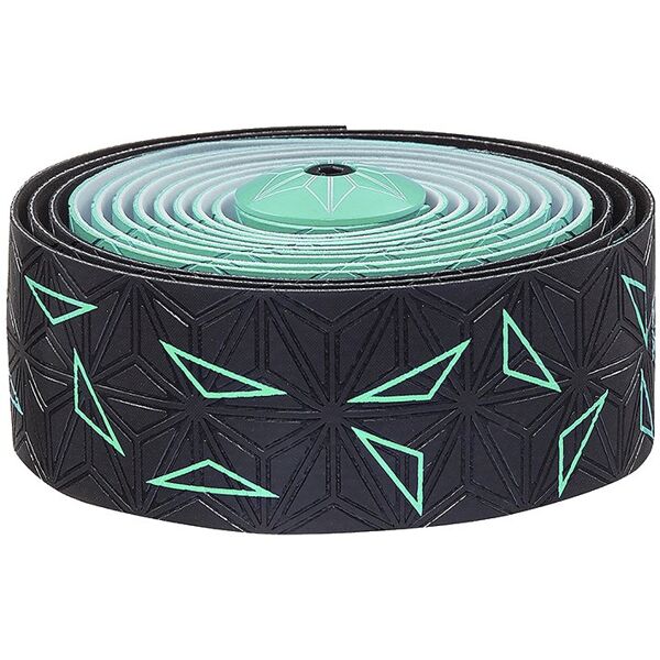 supacaz super sticky kush star fade bling - nastro manubrio black/light green