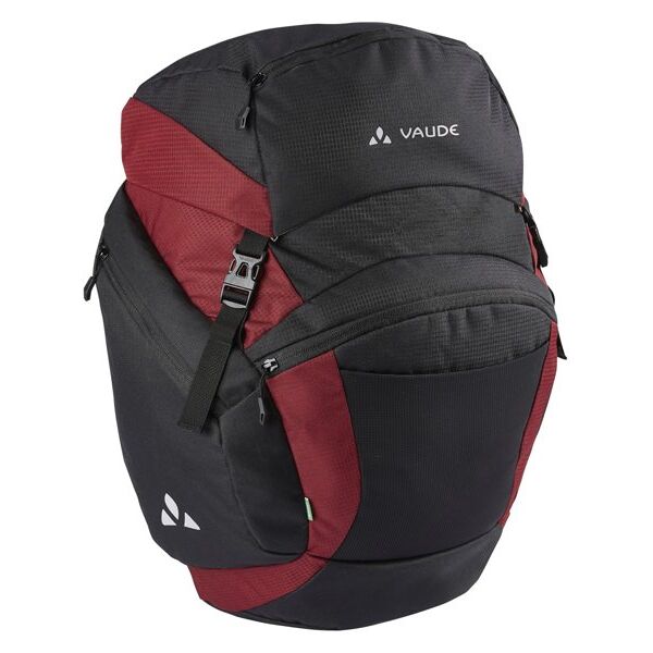 vaude ontour back - borse bici black/red