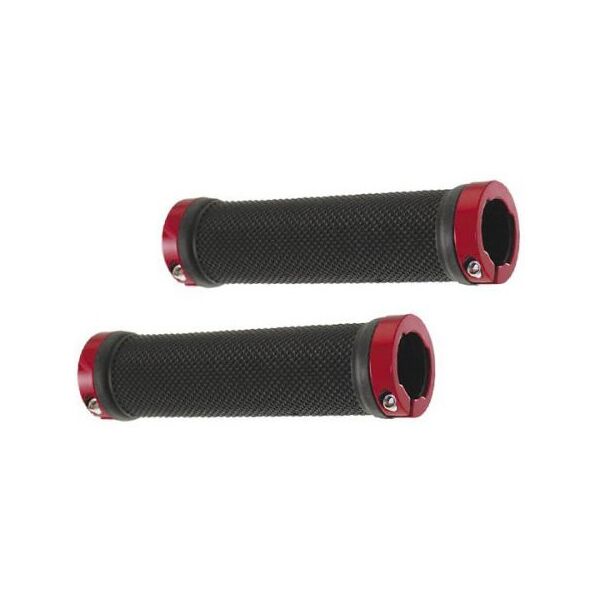 wag gripper - manopole mtb black/red