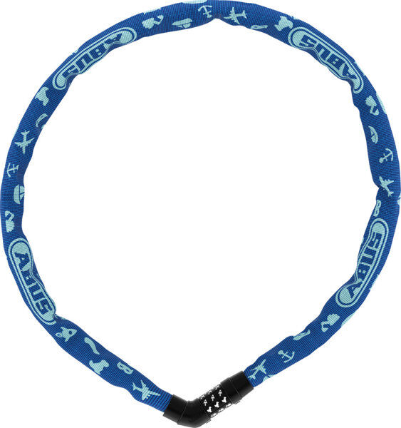 abus steel-o-chain 4804c/75 - lucchetto per bici - bambino blue