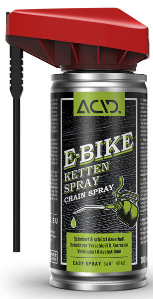 acid e-bike chain spray 100 ml - manutenzione bici multicolor 100 ml