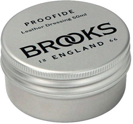 brooks england proofide single 30ml - prodotto per la cura della sella grey