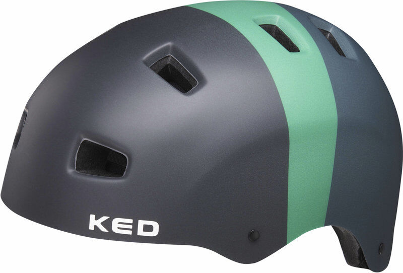 ked 5forty - casco bici black/green l (57-62 cm)