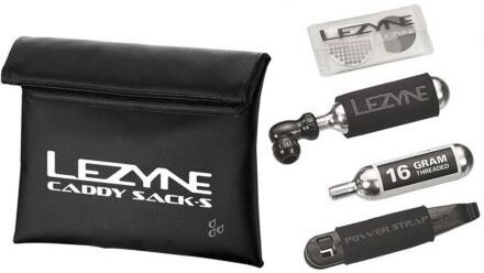 lezyne caddy kit - kit riparazione co2 black