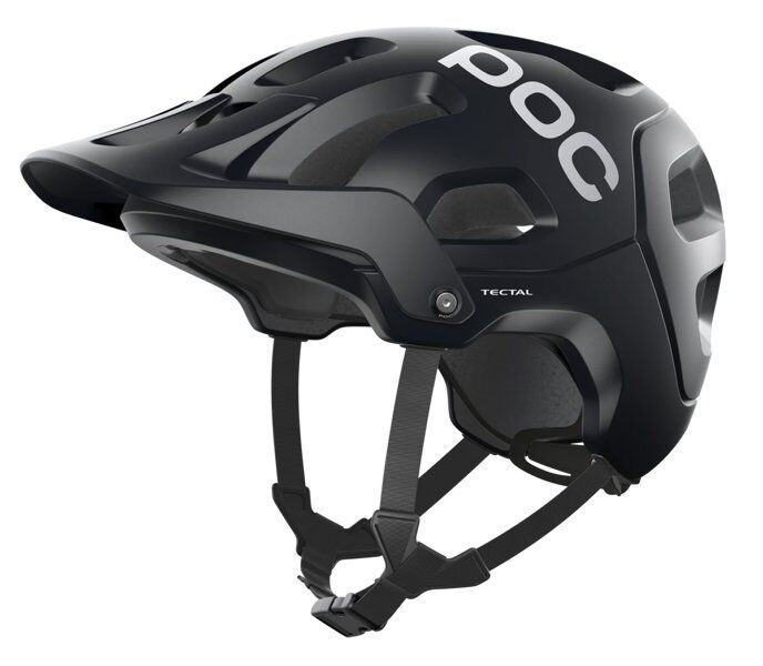 poc tectal - casco mtb black/white xl/l cm