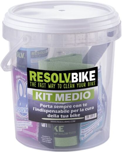 resolvbike starter kit medium - manutenzione bici white