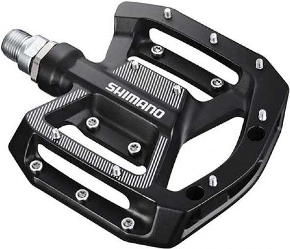 shimano gr500 - pedali bici flat black