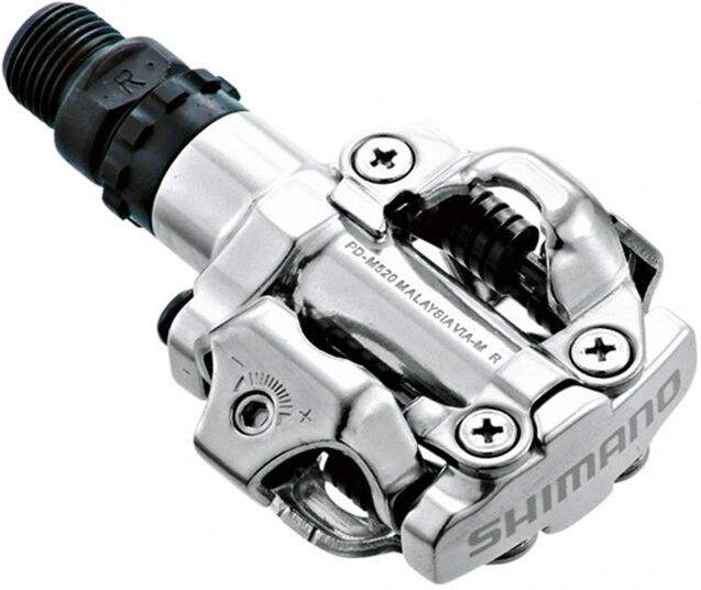 shimano m-520 - pedali mtb grey