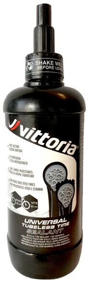 vittoria universal tubeless tire sealant - kit riparazione gomme bici black