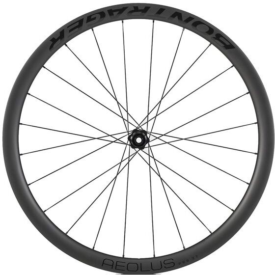 Bontrager Rear Aeolus Pro 37 TLR Disc - ruota completa bici da corsa Black