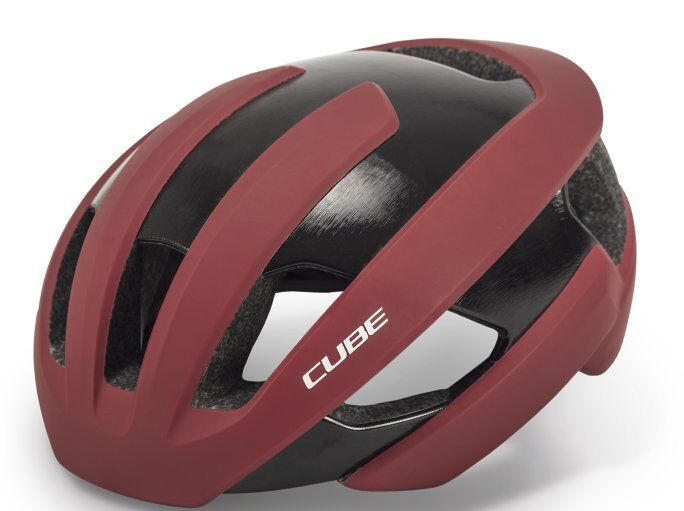 Cube HERON - casco da bici Red M