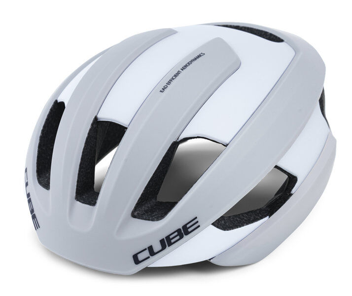 Cube Heron - casco bici White M (52-57)