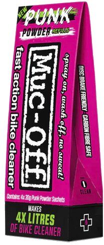 Muc-Off Punk Powder 4 Pack - detergente per bicicletta Pink