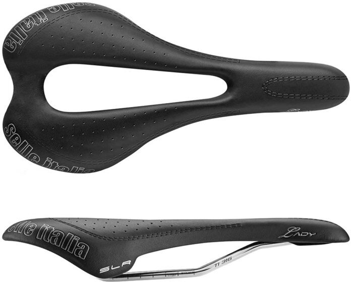 Selle Italia SLR Lady FLow - sella bici - donna - Black Selle Italia SLR Lady FLow - sella bici - donna - Black