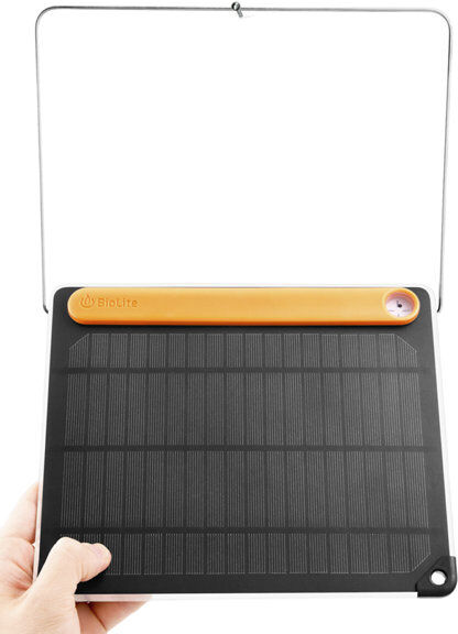 biolite solar panel 5+ - caricabatterie solare black/orange