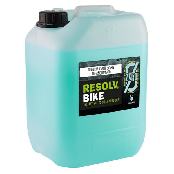 resolvbike zero 5 l - prodotti cura tessuti light blue 5 l