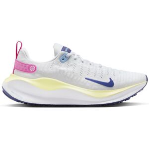 Nike React Infinity Run Flyknit 4 W - scarpe running neutre - donna White/Yellow/Pink 8 US