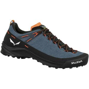 Salewa Wildfire Canvas M - scarpe trekking - uomo Blue/Orange/Black 8 UK