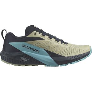 Salomon Sense Ride 5 - scarpe trail running - donna Blue/Green 10 UK