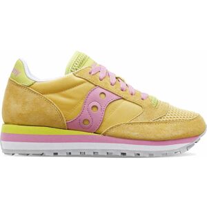 Saucony Jazz Triple W - sneakers - donna Dark Yellow/Pink 8 US