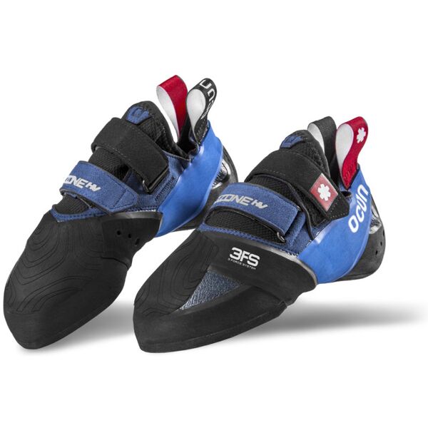 ocun ozone hv – scarpette arrampicata – uomo blue 10,5 uk