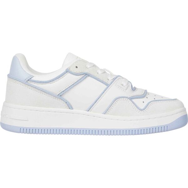 tommy jeans tjw retro basket foam edge - sneakers - donna white 42