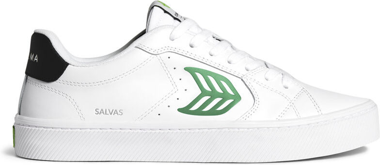 Cariuma Salvas White Leather - sneakers - donna White/Green 6 US