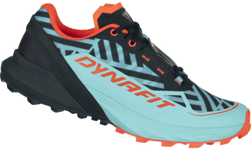 Dynafit Ultra 50 Graphic - scarpe trail running - donna Light Blue/Dark Blue/Orange 4,5 UK