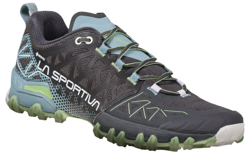 La Sportiva Bushido II GTX - scarpa trail running - donna Carbon/Mist 39,5 EU