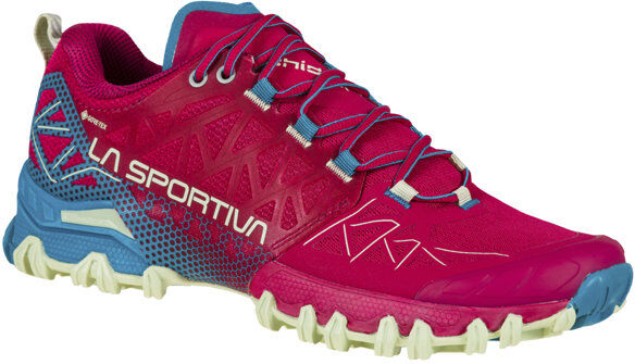 La Sportiva Bushido II GTX - scarpa trail running - donna Pink/Light Blue/White 38,5 EU