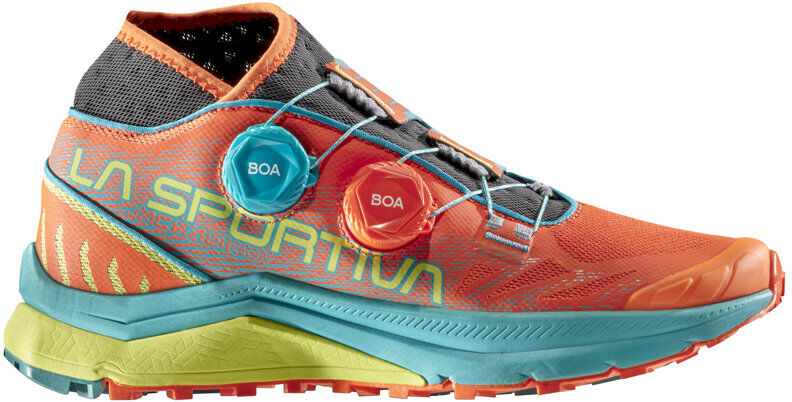 La Sportiva Jackal II Boa W - scarpe trailrunning - donna Red/Light Blue 39,5 EU