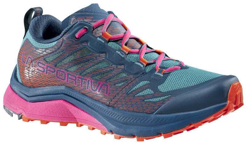 La Sportiva Jackal II W - scarpe trail running - donna Dark Blue/Red/Pink 37,5 EU